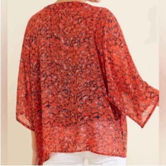 Evereve Do Everything in Love Ashley Leopard Kimono - Picture 3 of 6